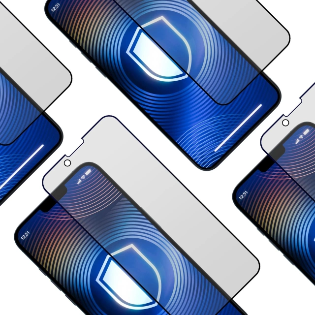 Mattes gehärtetes Glas für Apple iPhone 13 Mini – 3mk Hardglass Matt Max Privacy