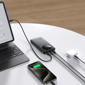 Powerbanka Joyroom 10000mAh 12W 3 USB porty s rýchlym nabíjaním, čierna
