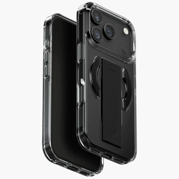 Etui UNIQ Heldro Air do iPhone 17 Pro MagClick Charging Czarny