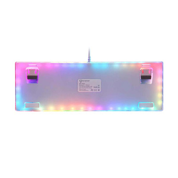 Ігрова механічна клавіатура Motospeed K87S RGB (біла)