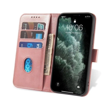 Magnet Case elegant case cover cover cover з клапаном і функцією підставки для Samsung Galaxy A13 5G pink