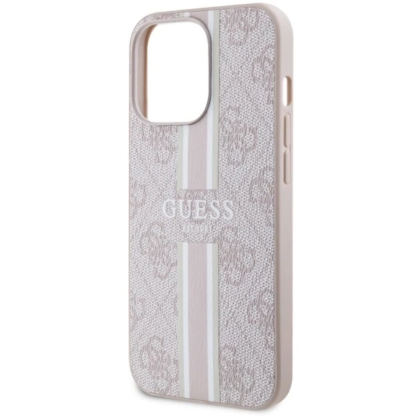 Etui Guess GUHMP13LP4RPSP na iPhone 13 Pro / 13 6,1" pevné puzdro 4G Printed Stripes MagSafe