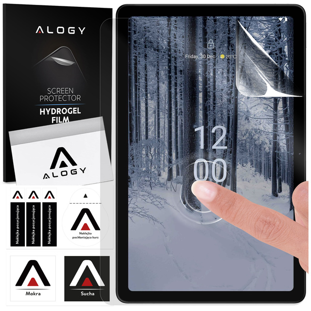 Alogy hydrogel protective film for tablet for Nokia T21 10.4” 2022