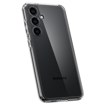 Hülle für Samsung Galaxy S24 Spigen Ultra Hybrid Case, transparente, kristallklare Rückseite