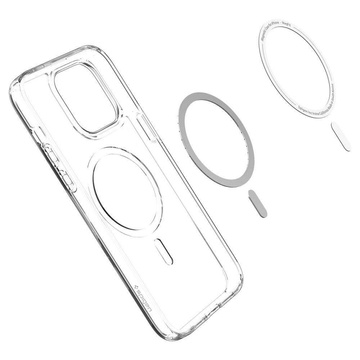 Spigen Ultra Hybrid Mag case for Apple iPhone 14 Pro Max White Glass