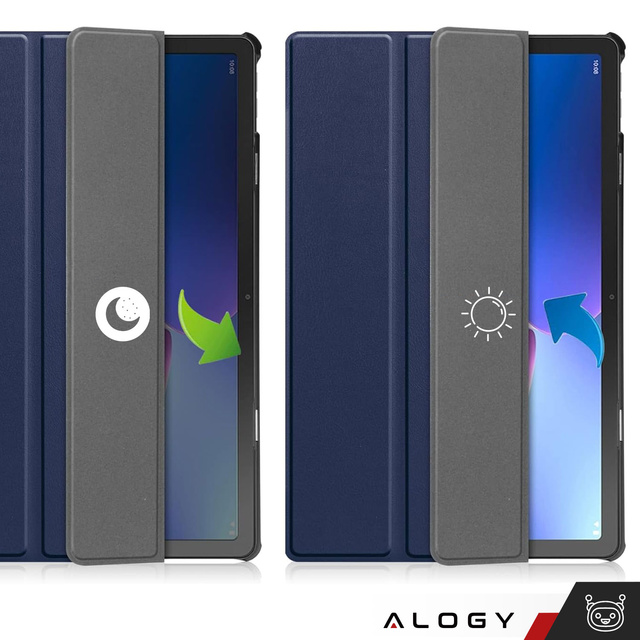 Pouzdro na tablet Lenovo Tab M10 FHD Plus 10.6 3 GEN 3RD 3gen 2023 TB-125FU / TB-128FU pouzdro obal knihy Navy Blue Glass