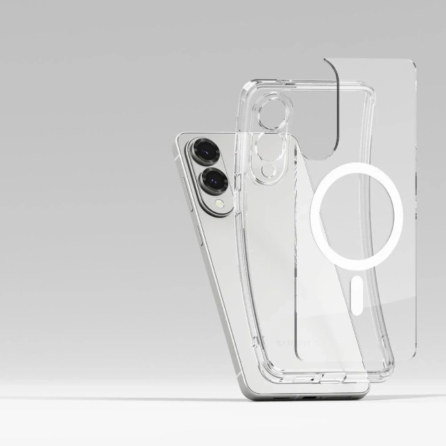 Чохол для Samsung Galaxy S25 Edge Ringke Fusion Magnetic MagSafe Clear