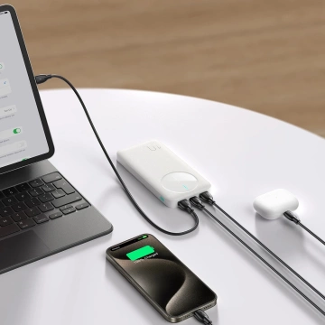 Зовнішній акумулятор Joyroom 10000mAh 12W 3 порти швидкої та безпечної зарядки