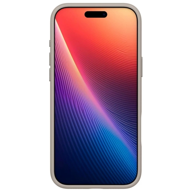 Etui Spigen Silicone Fit Mag MagSafe do iPhone 17 Pro Stone