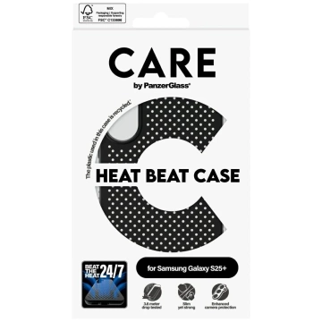 Чохол CARE для Samsung Galaxy S25 від PanzerGlass Feature Case Екологічно чистий чорний