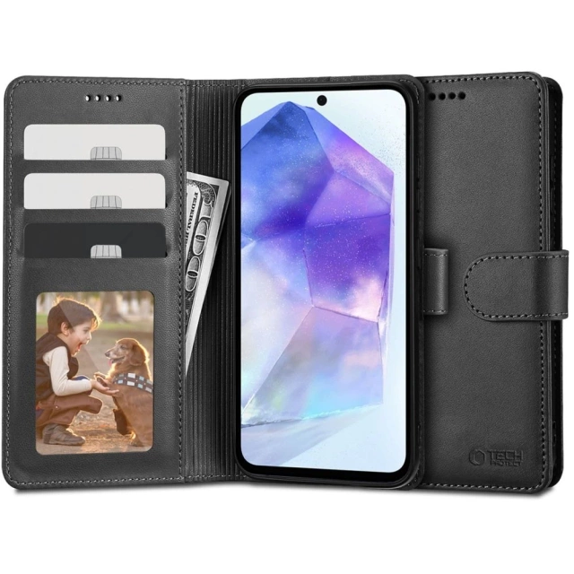 Etui portfel Wallet pro Samsung Galaxy A55 5G Black
