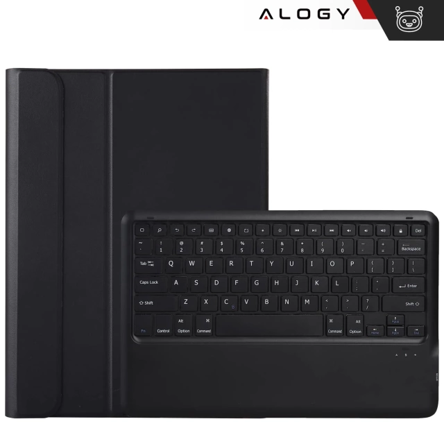 Alogy Keyboard case with stylus holder wireless keyboard for Apple iPad Air 13" black Glass