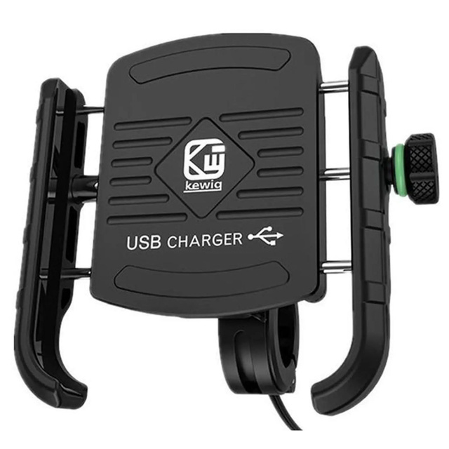 Držiak telefónu na motorku Kewig KWG-M8 s QC 3.0 nabíjačkou