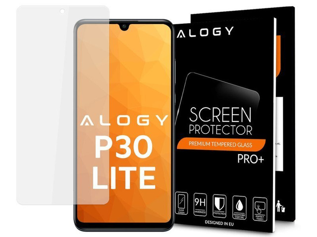 Загартоване скло Alogy на екран для Huawei P30 Lite
