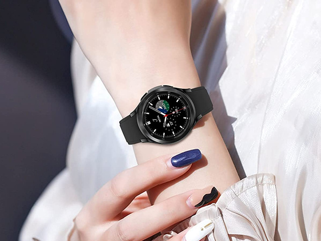 Alogy silicone case for Samsung Galaxy Watch 4 Classic 42mm Black