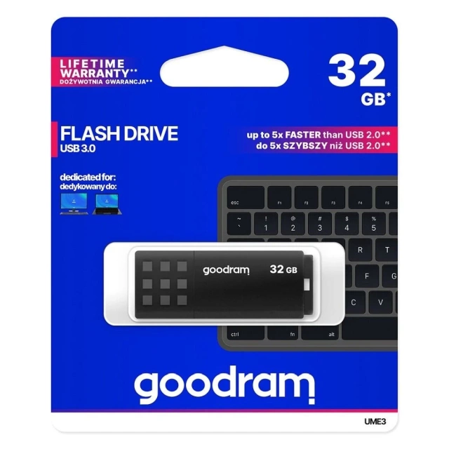 Přenosná paměťová jednotka GOODRAM UME3 32GB USB 3.2