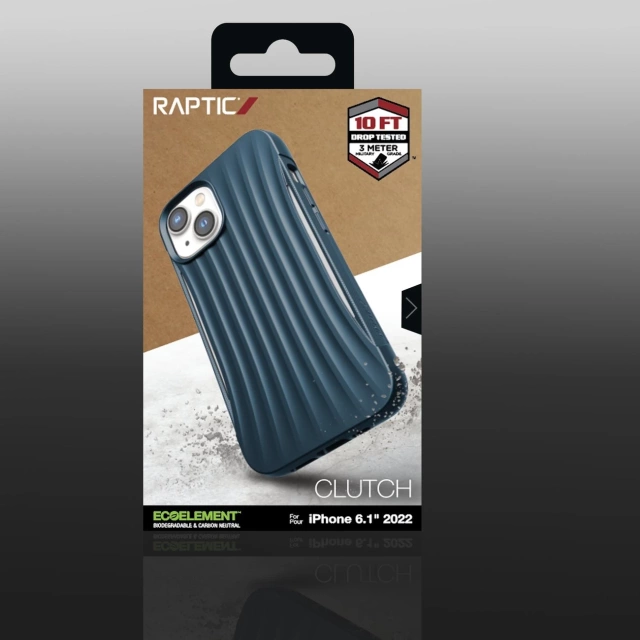 Zadní kryt Raptic Clutch Case pro iPhone 14 modrý