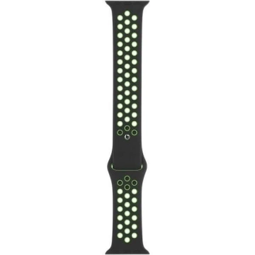 Pasek Apple Watch MXQW2FE/A 38/40/41mm Nike Sport Brand czarno-limonkowy/black-lime blast
