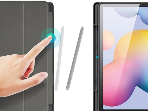 Dux Ducis Hülle für Samsung Galaxy Tab S6 Lite 10.4 2020/2022 P610 / P615 Schwarz