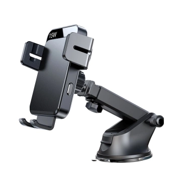 Joyroom JR-ZS219 15W Qi Electric Wireless Charger Holder Black