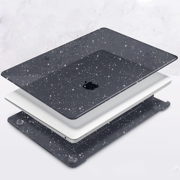 Etui pouzdro Alogy Hard Case pro Apple MacBook Air 13 M1 2020 Glitter Black