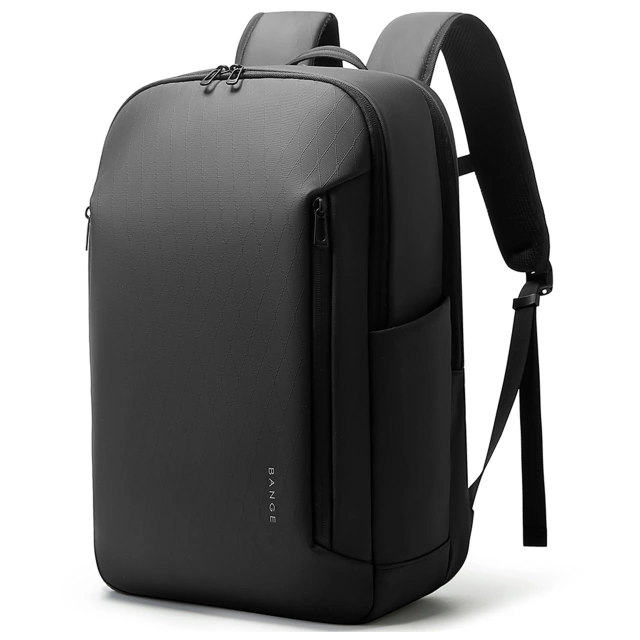 Bange 26L wasserdichter Rucksack für Laptops bis 15,6 Zoll – Geräumig und komfortabel, robust und atmungsaktiv, ideal für Stadt und Reisen, Arbeit und Flugreisen, Unisex – Schwarz