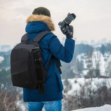 Puluz Waterproof photo backpack (black) PU5011B