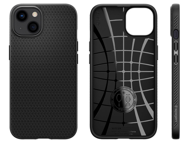 Puzdro Spigen Liquid Air pre Apple iPhone 13 Mini Matte Black