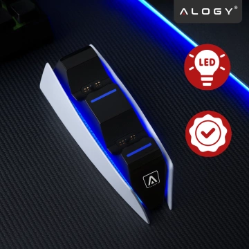 Dual-Dockingstation für den PlayStation 5 PS5-Controller Pad White