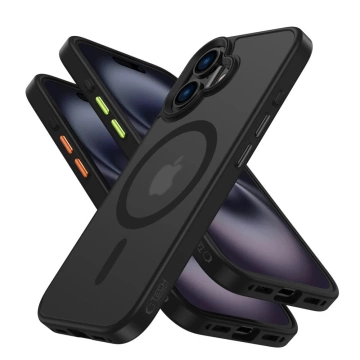 iPhone 16 Case Tech-Protect MagMat MagSafe 3-Set Matte Black
