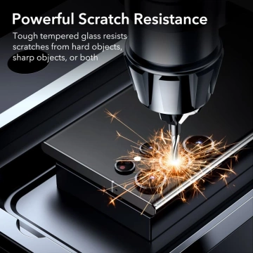 Osłona Aparatu ESR Camera Protector do Samsung Galaxy S23 Ultra Black