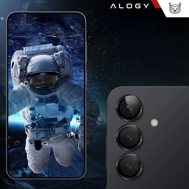 Alogy Lens Protector PRO Schutzhülle Glas für Samsung Galaxy S24 Ultra Kameraabdeckung Objektiv Kameralinsen