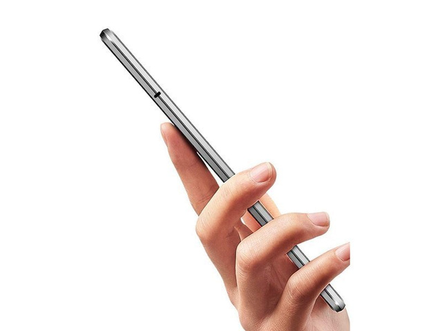 Dr.Fit doppelseitige magnetische Glashülle für Huawei P40 Silber