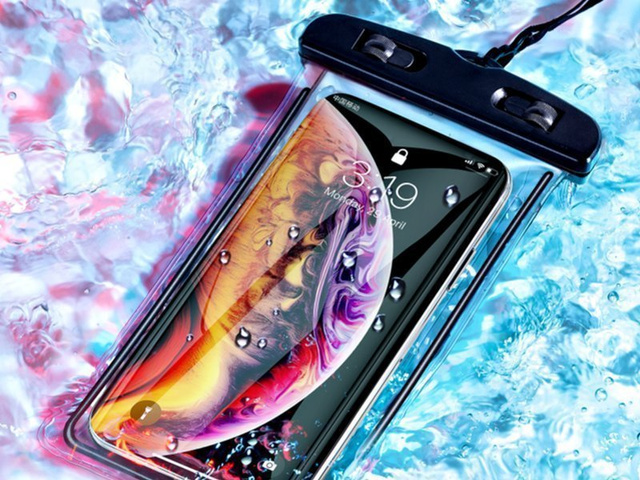 Vodotesné puzdro Alogy vodeodolné univerzálne IPX8 do 6,5" čierne