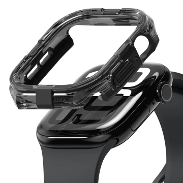 Pouzdro na Apple Watch 10 (46mm) s černým kroužkem Fusion Bumper
