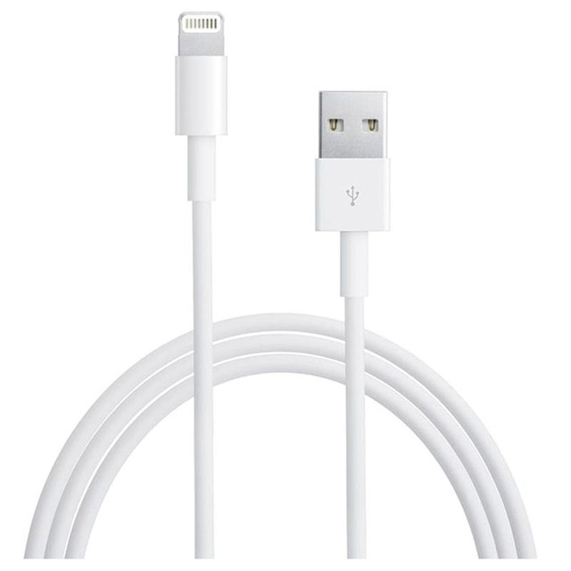 1m rýchly kábel USB-A na Lightning to Apple biely