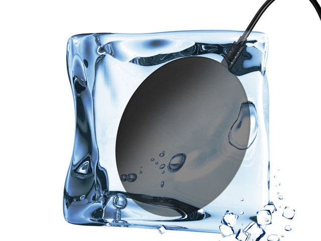 USAMS 10W US-CD24 indukční nabíječka iPhone 8 X MFI černá