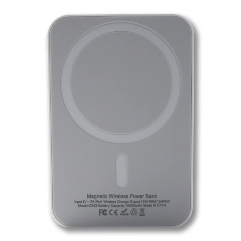 Ecobox Power Bank Wireless MagSafe White 10000 mAh