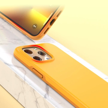 Чохол-накладка Choetech для iPhone 13 Pro Max помаранчевий (PC0114-MFM-YE)