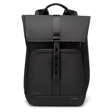 Bange voděodolný batoh na 15,6" notebook, městský cestovatel, 45x30x16 cm, do práce, do letadla, pánské, dámské, s USB portem Černá