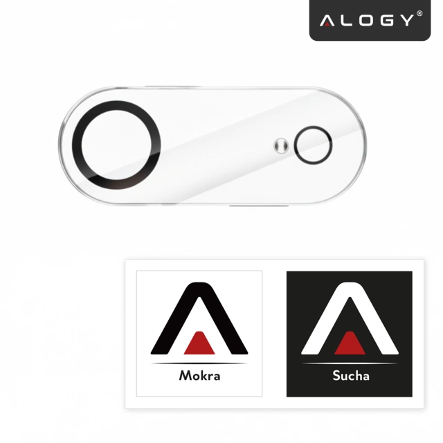 Захисний чохол для об'єктива Alogy Lens Pro™ – прозорий – захисний чохол для об'єктива камери Apple iPhone 17 Air, загартований та стійкий до подряпин, точна посадка