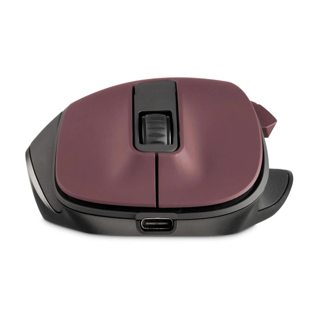 Hama MW-500 V2 Wireless Mouse with Battery - Burgundy