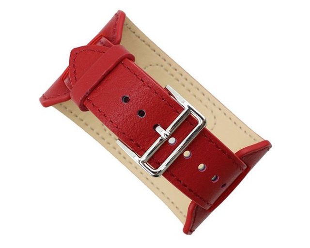 Kožený řemínek manžety Apple Watch Manžeta 1/2/3/4/5/38 / 40 mm černá