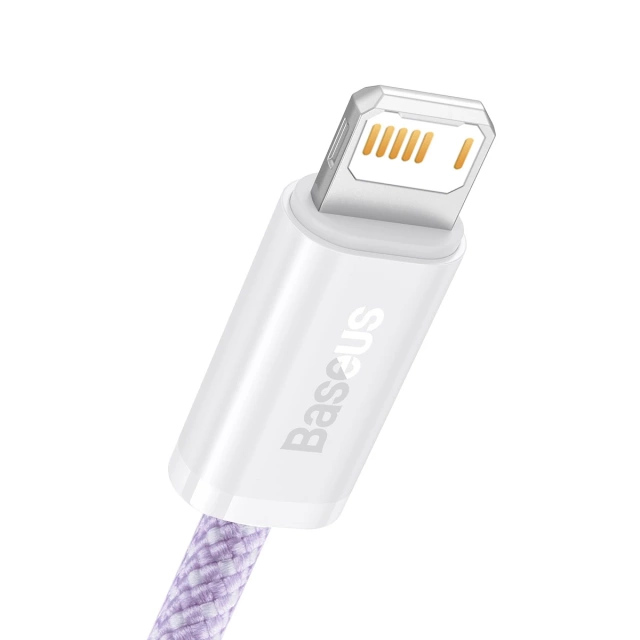 Baseus Dynamic USB to Lightning kábel, 2,4 A, 2 m (fialový)
