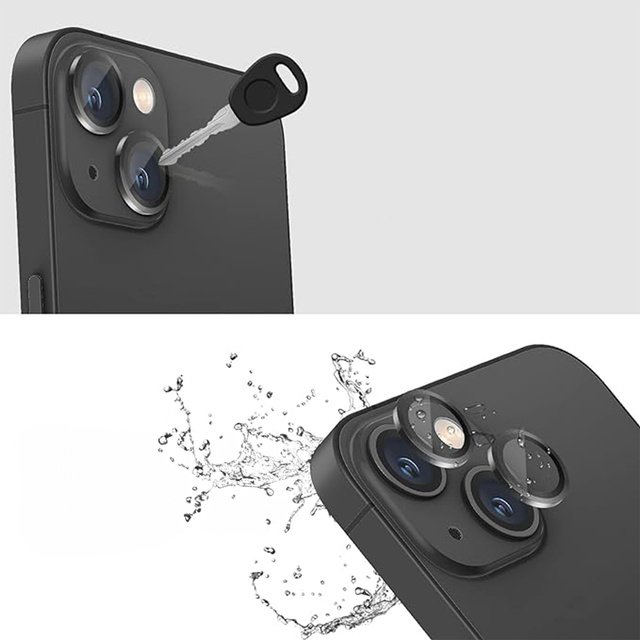 Чохол для камери spigen optik.tr ”ez fit” camera protector 2-pack iphone 14/14 plus black