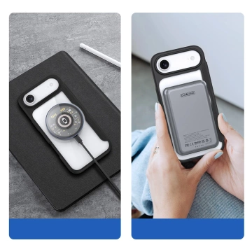 Etui do iPhone 17 Air Dux Ducis Skin X Pro Portfel MagSafe Czarne
