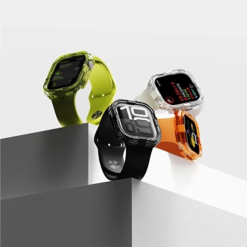 Чохол для Apple Watch 10 (46 мм) чорний, з кільцем Fusion Bumper