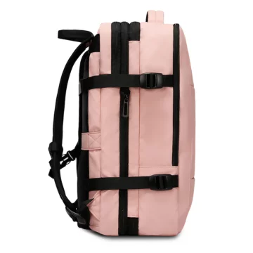 Водонепроникний рюкзак Bange для ноутбука 15.6", city traveler, 45х30х16 см, для роботи, літака, чоловічий, жіночий, з USB портом Чорний