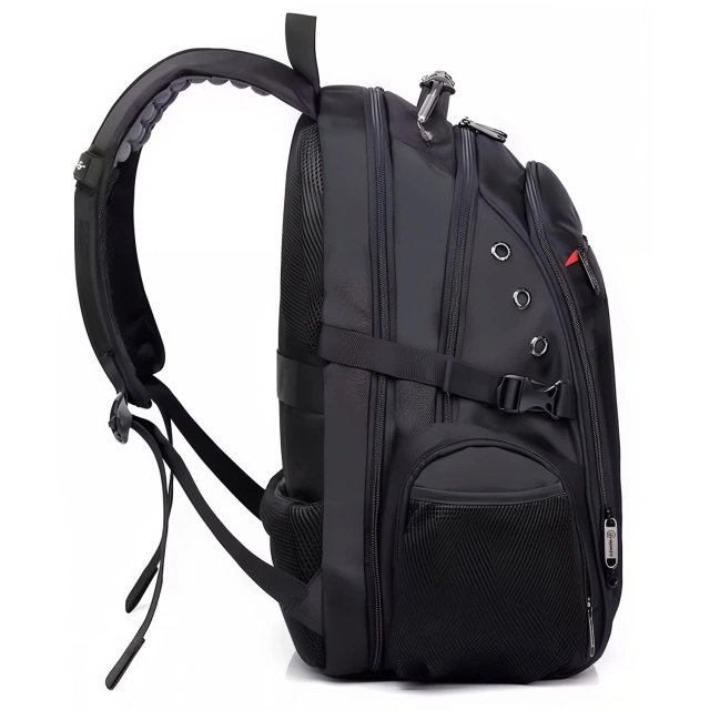 Водонепроникний рюкзак Bange Сумка для ноутбука 15" Urban Travel 48x35x23 см For Work School Airplane Men's Women USB Black