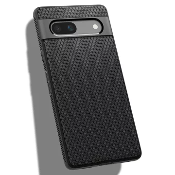 Spigen Liquid Air do Google Pixel 7A Matte Black Ochronne Case